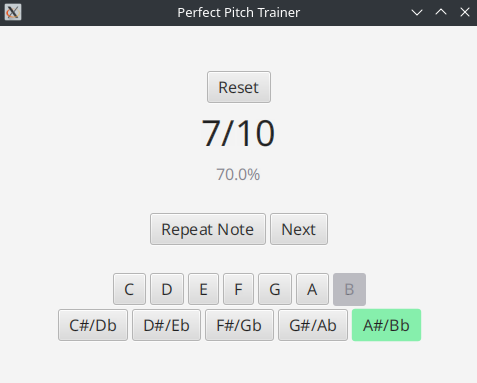 Picture of pitch trainer app